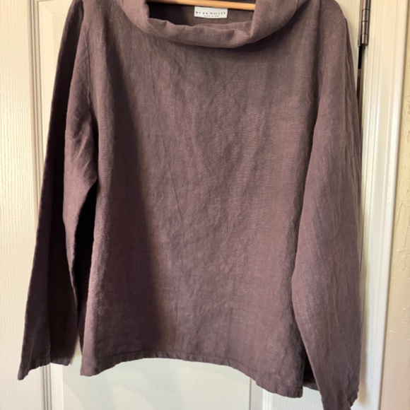 Bryn Walker 100% Linen Top Size XL - Picture 3 of 10